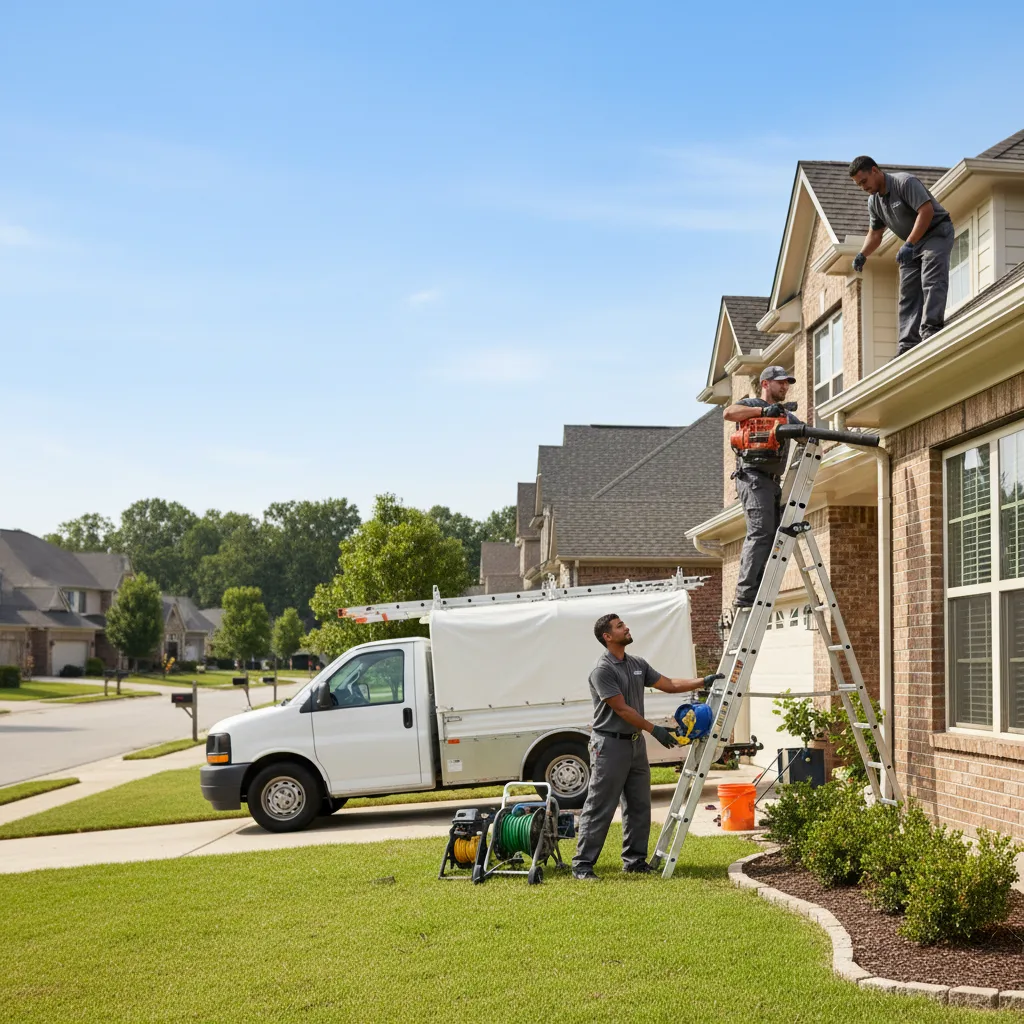 Home Gutter Service in Leonidas, MI near me